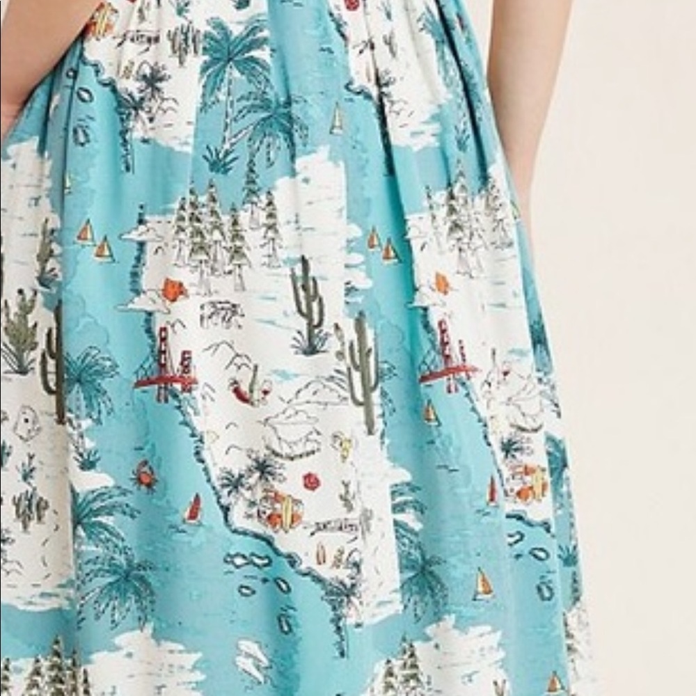 Anthropologie Emily Finn Faye skirt NWT xs - Picture 2 of 5